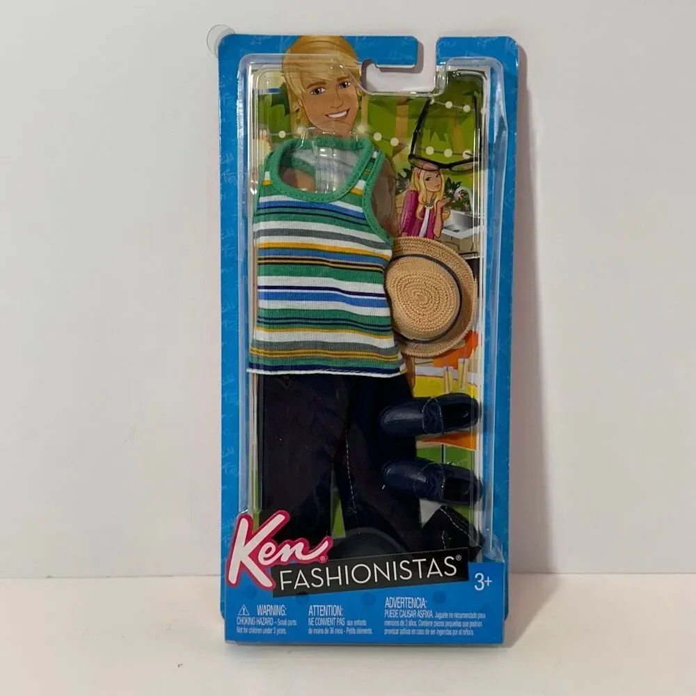 NEW 2011 Ken Fashionistas Casual Wear Clothes Outfit / Barbie